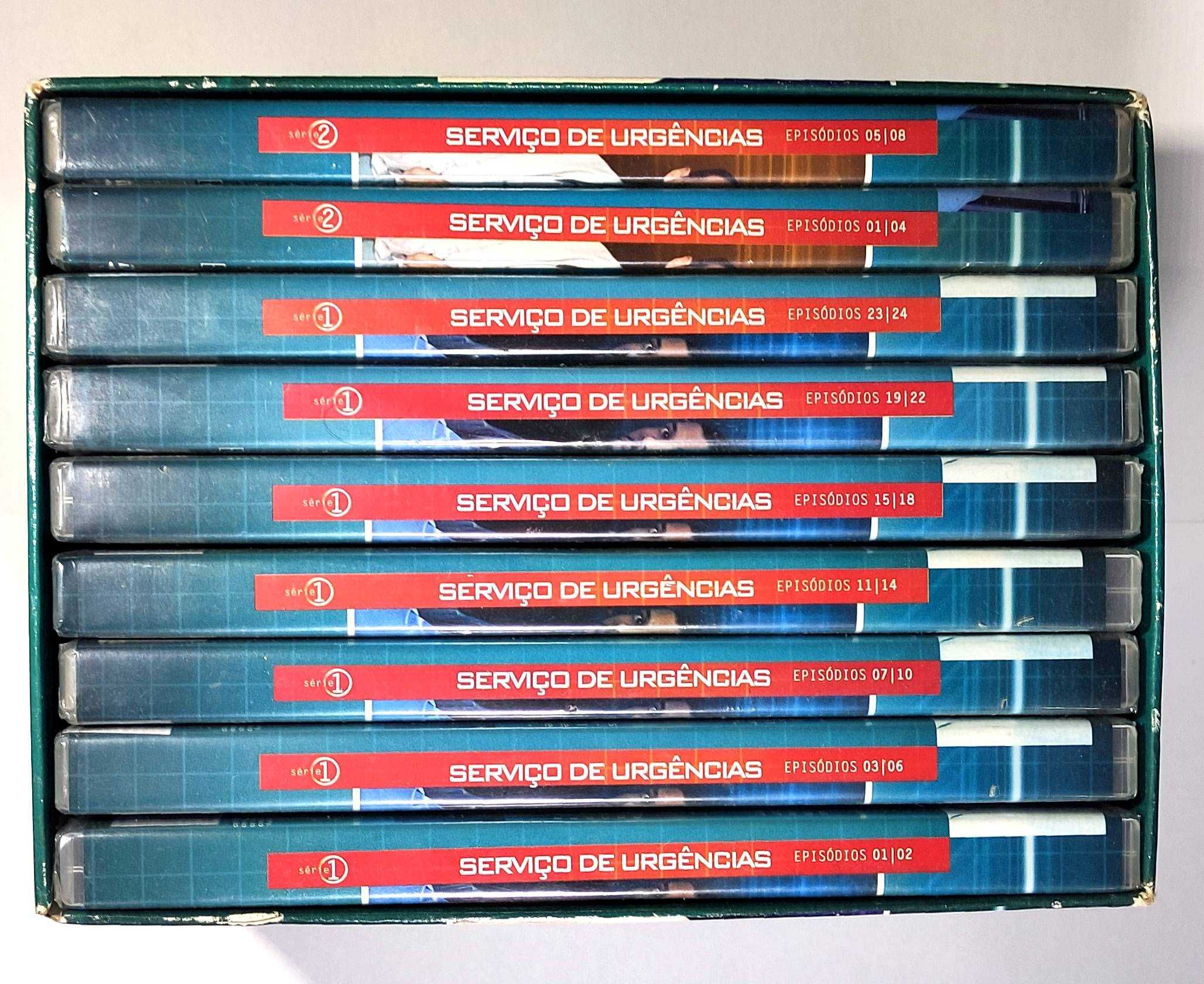 DVD's Serie TV Serviço de Urgência Serie 1 (1 a 24), Serie 2 (1 a 8)