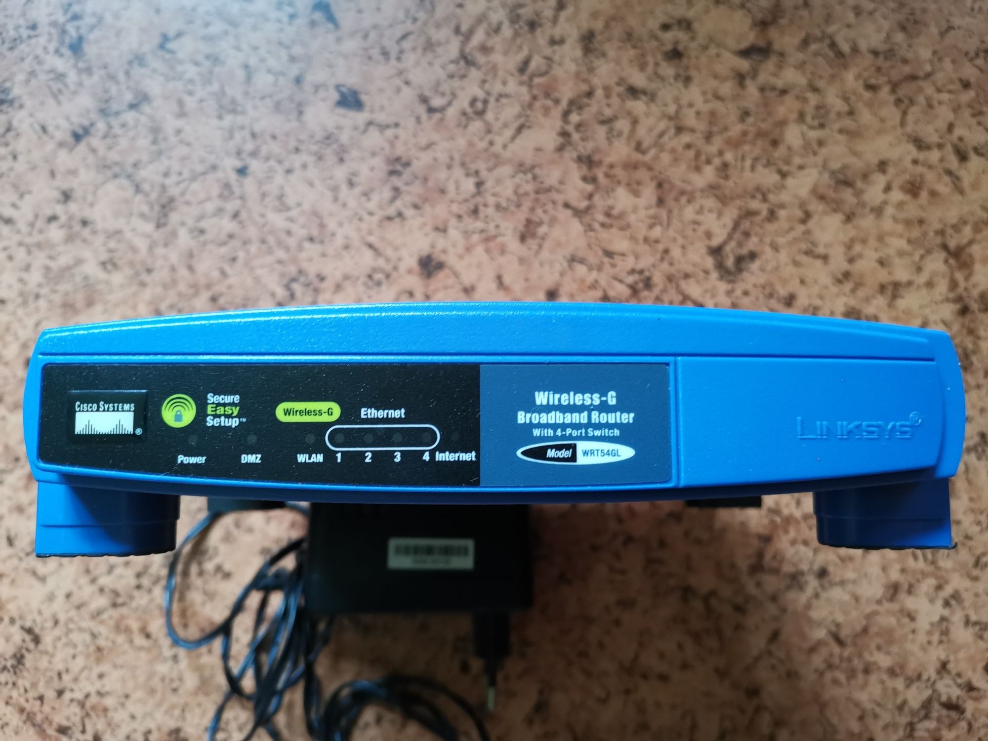 Router linksys wrt54gl