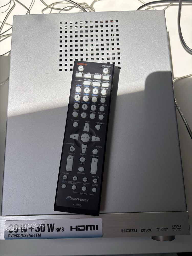 Wieza Pioneer X-HM31V-S NIE brak podstawki na telefon