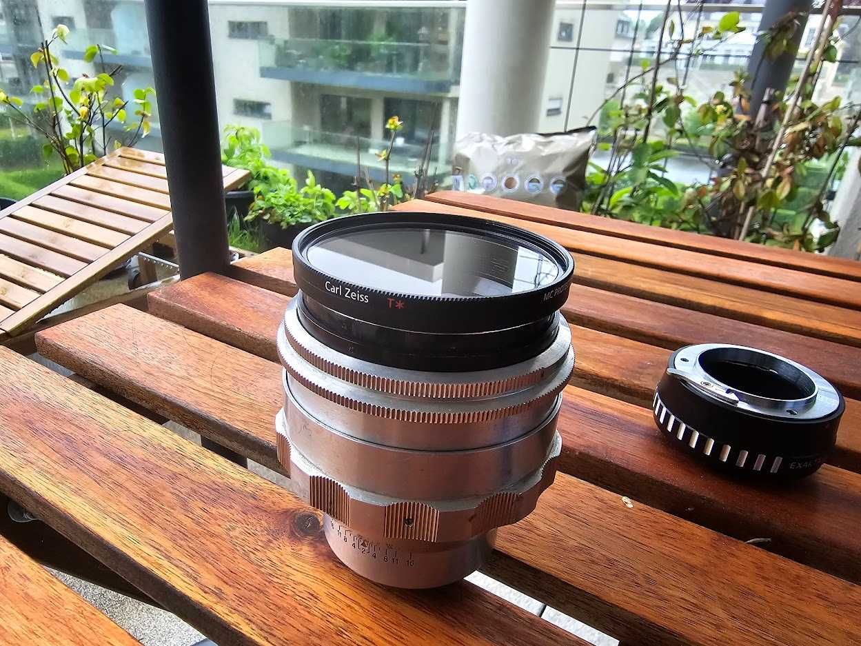 Carl Zeiss Jena 75mm f1.5 Biotar