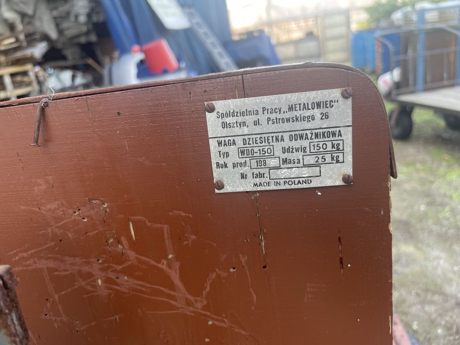 Waga rolnicza 150 kg