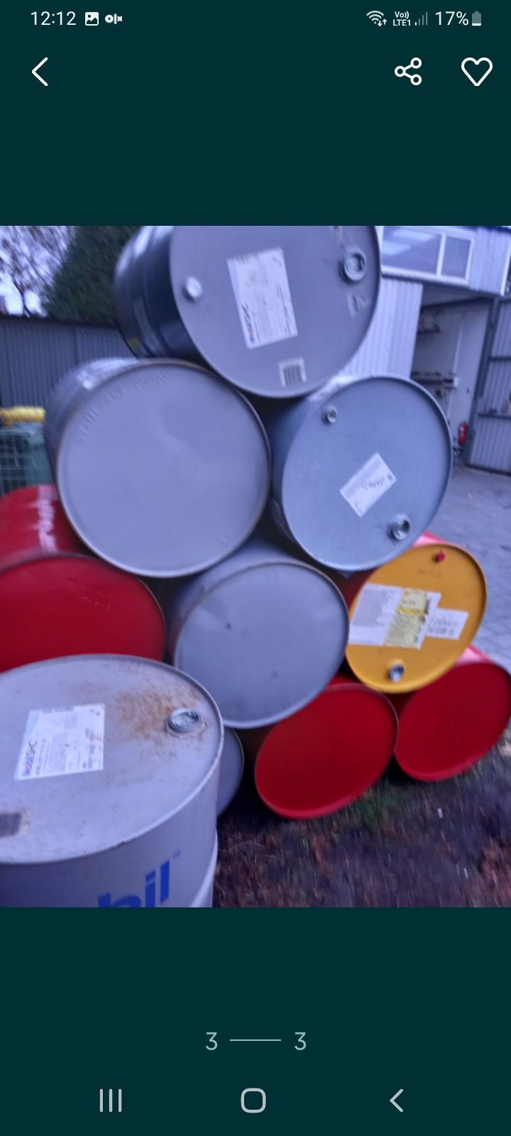 Beczki 200l ropę wide szambo