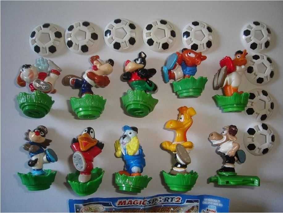 Magiczny sport 2 figurki kinder niespodzianka