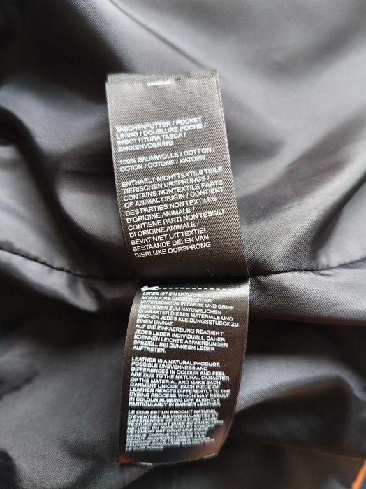 Męska kurtka skórzana biker Freaky Nation 80042 – cognac/brown, roz. M