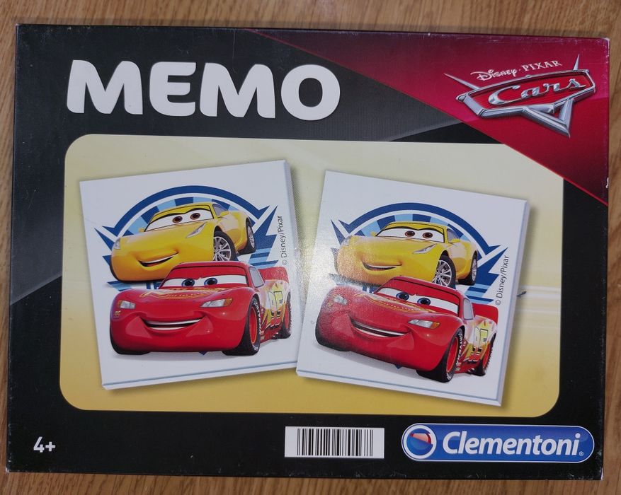 Memo Cars Pixar 4+ puzzle Clementoni