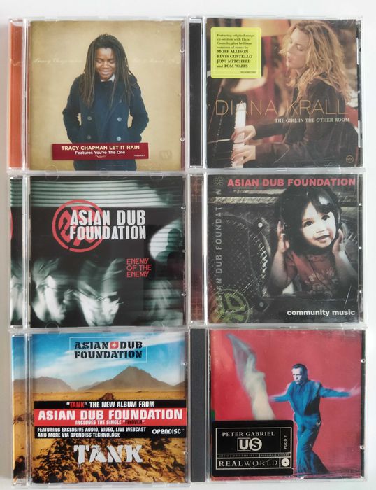 CDs e Discos de vinil - vários géneros