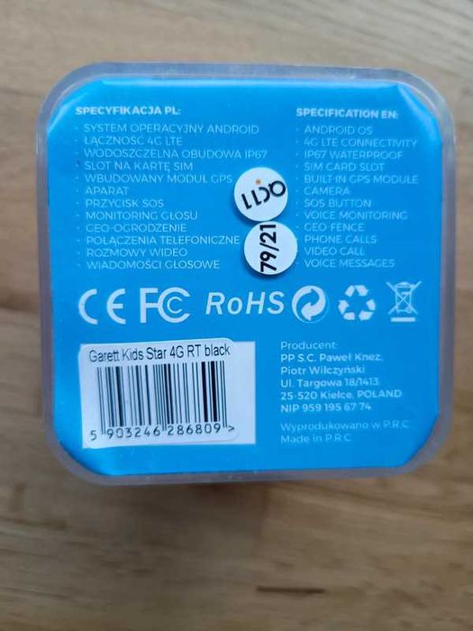 Zegarek Garrett kids star 4G RT
