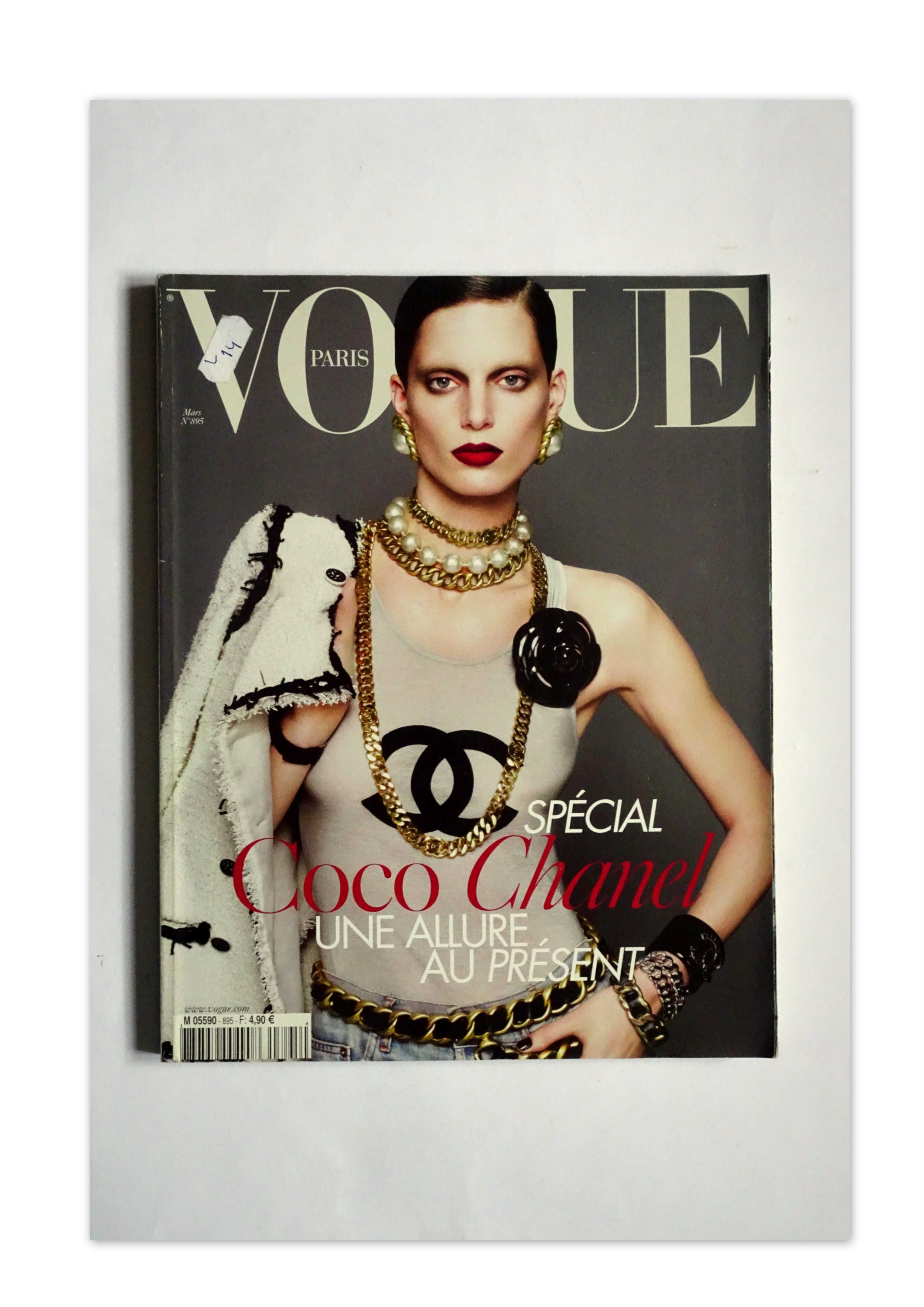 Revista Vogue (Paris) n.895 Mar2009 Especial Coco Chanel Envio grátis