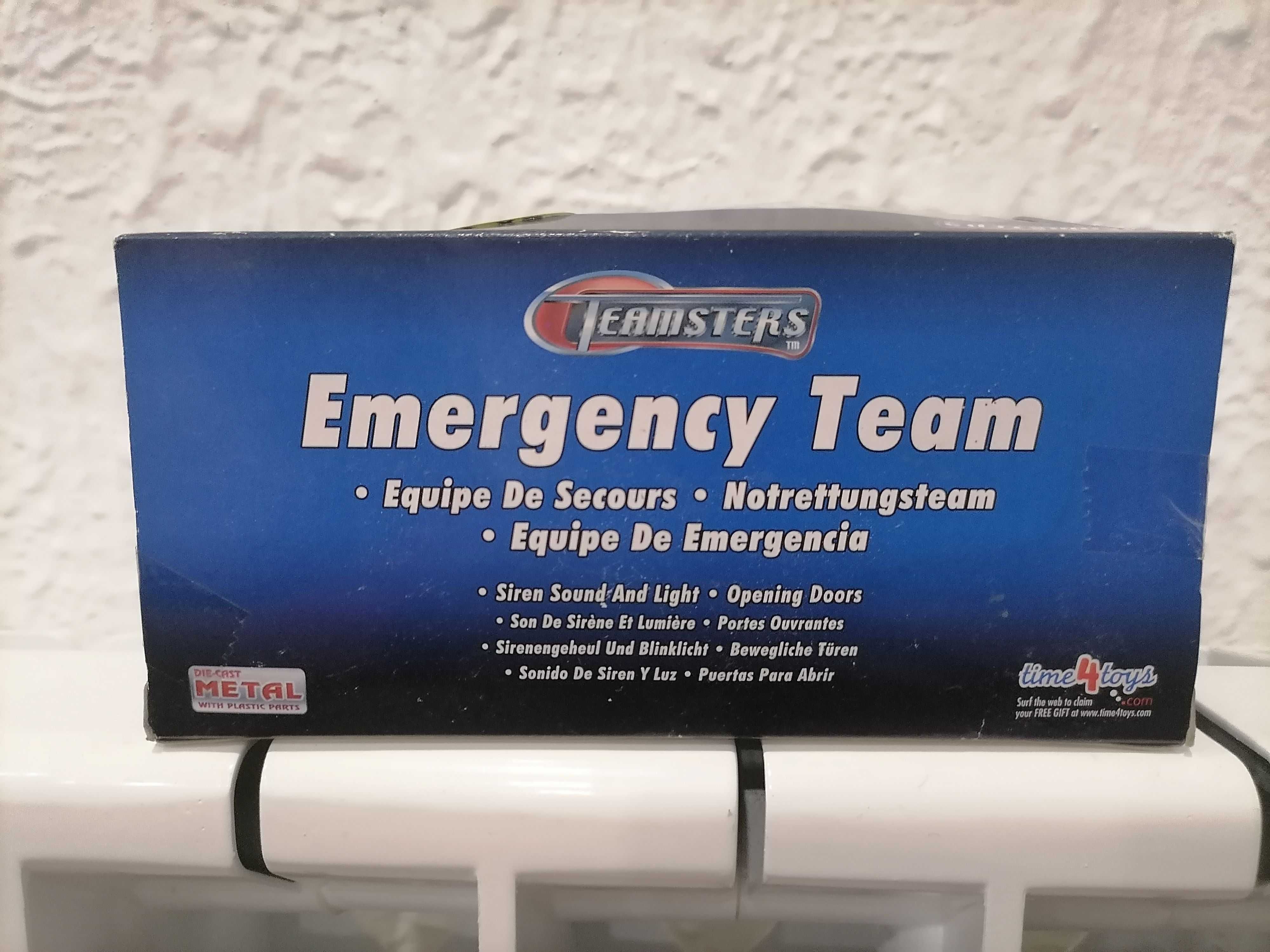 Teamsters  Emergency Team Die Cast Metal - Escala:-1:32