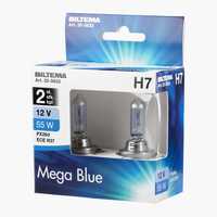 BILTEMA Żarówka halogenowa Mega Blue, H7, 12 V, 55 W, 2 szt. NOWE