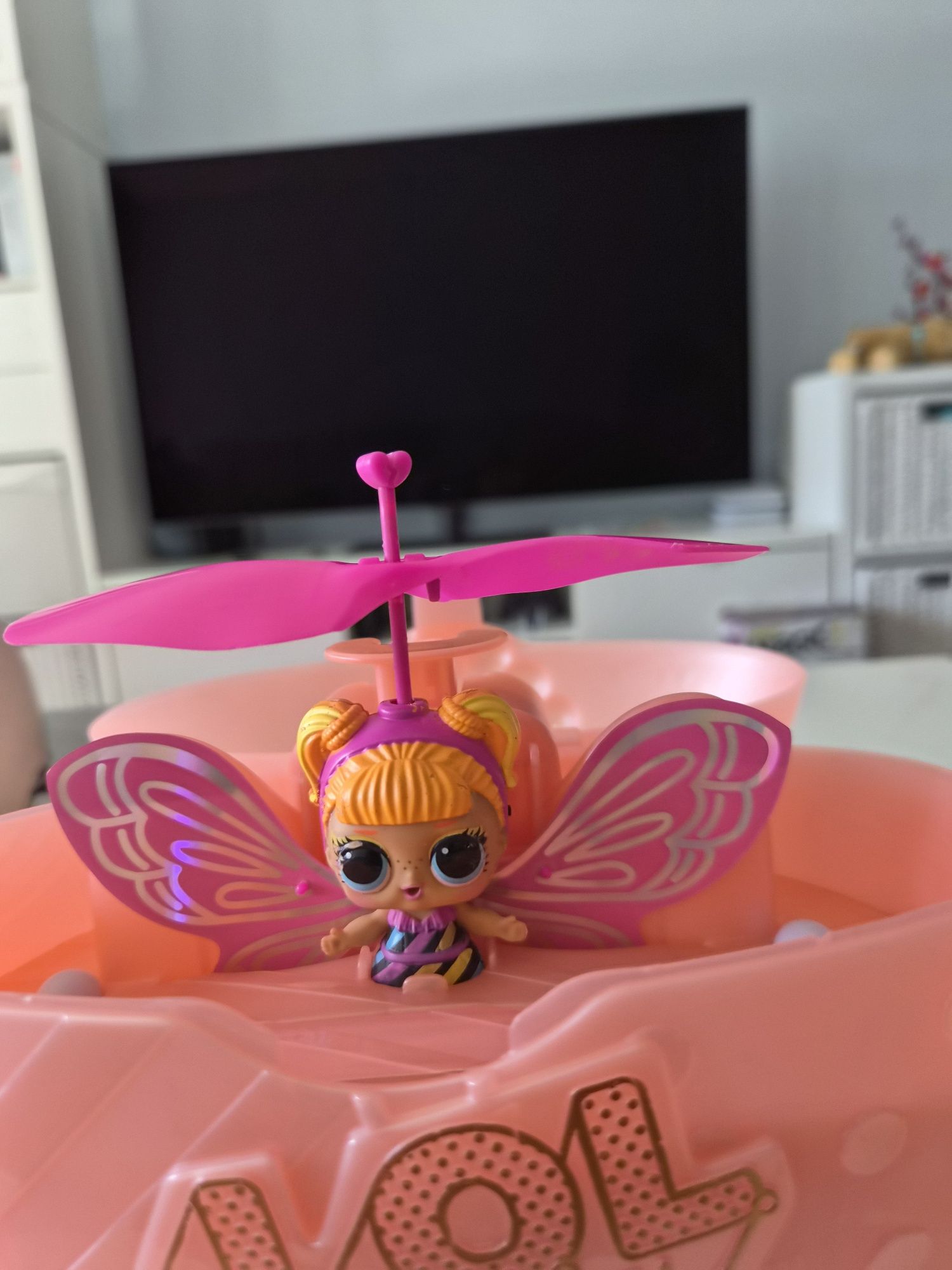 Boneca voadora Magic Wishies - Flutter Star (Rosa) L.O.L. Surprise