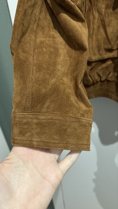 Замшевий бомпер zara