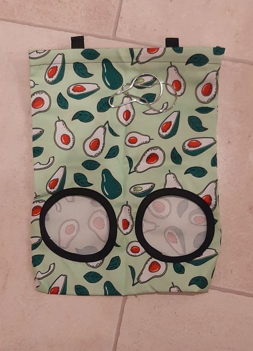 Nowy paśnik na siano dla gryzoni zielony z awokado