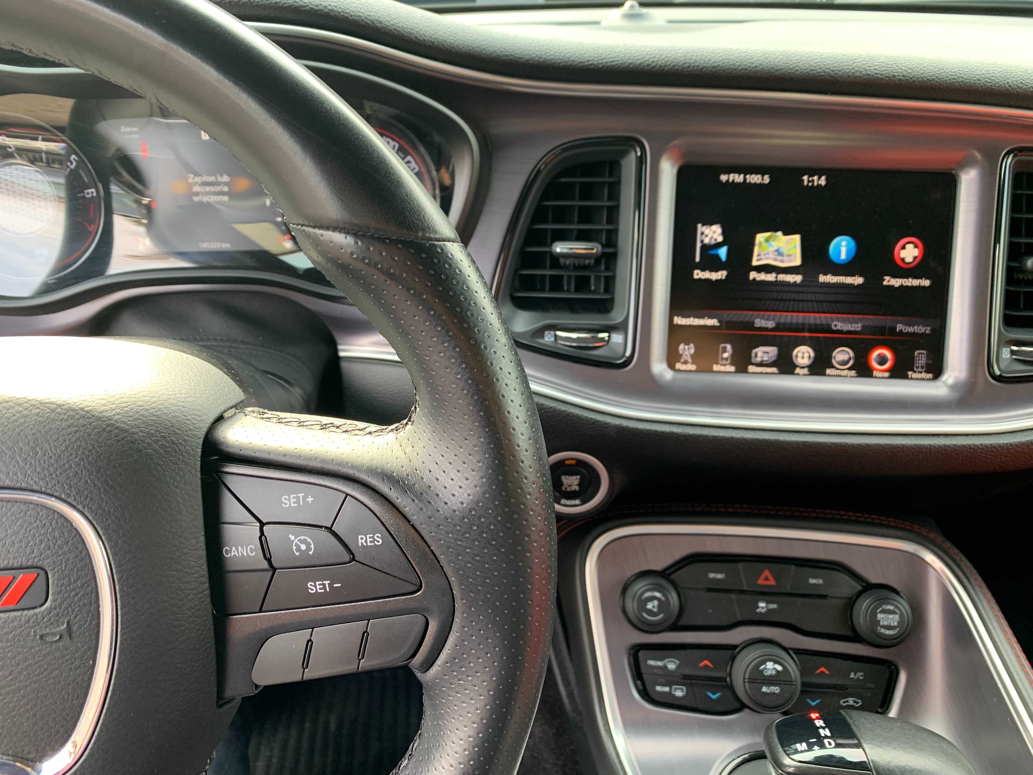 Uconnect 8.4 Polskie menu Nawigacja Jeep Ram Dodge Chrysler Konwersja