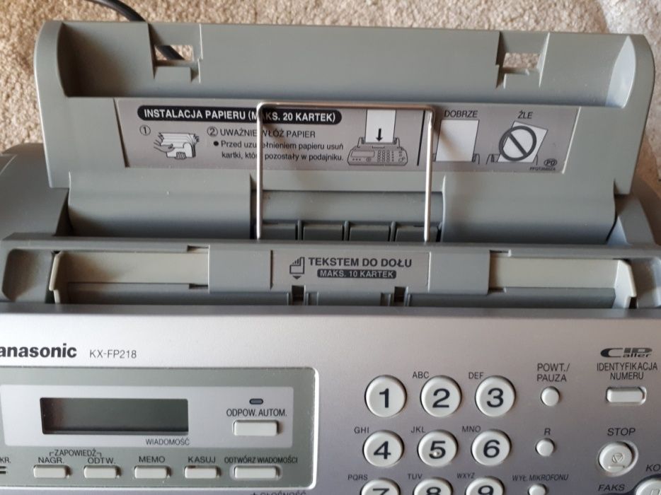 Fax Panasonic KX-FP218