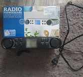 Radio kuchenne CT-3998 Hykker CZARNE PODWIESZANE
