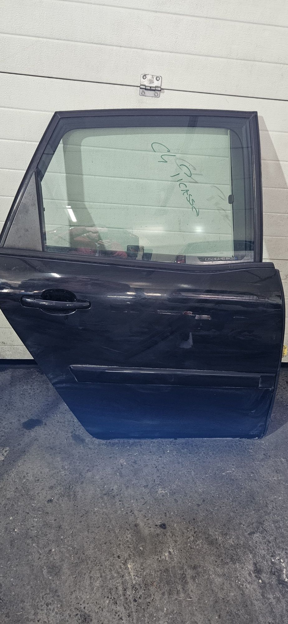 C4 Picasso Drzwi Tył czarne