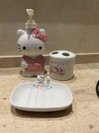 Conjunto casa de banho Hello Kitty