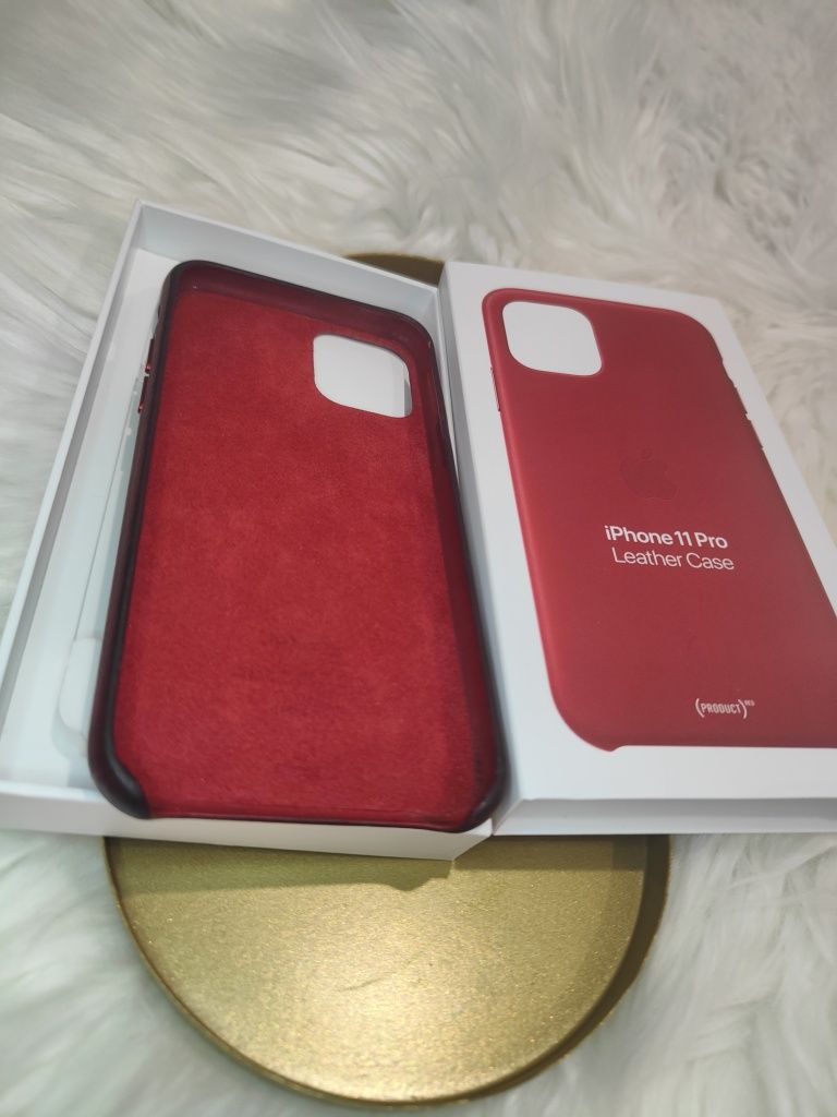 Pokrowiec Kolorowy Czerwony Etui Case iPhone 11 Pro