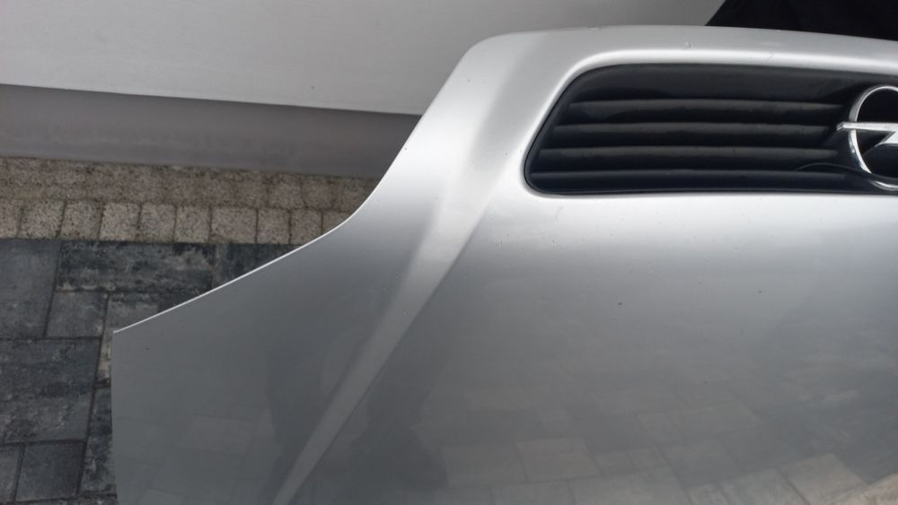 Opel Astra G 2 maska pokrywa silnika srebrna z157