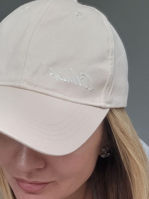 Czapka z daszkiem ochnik beż