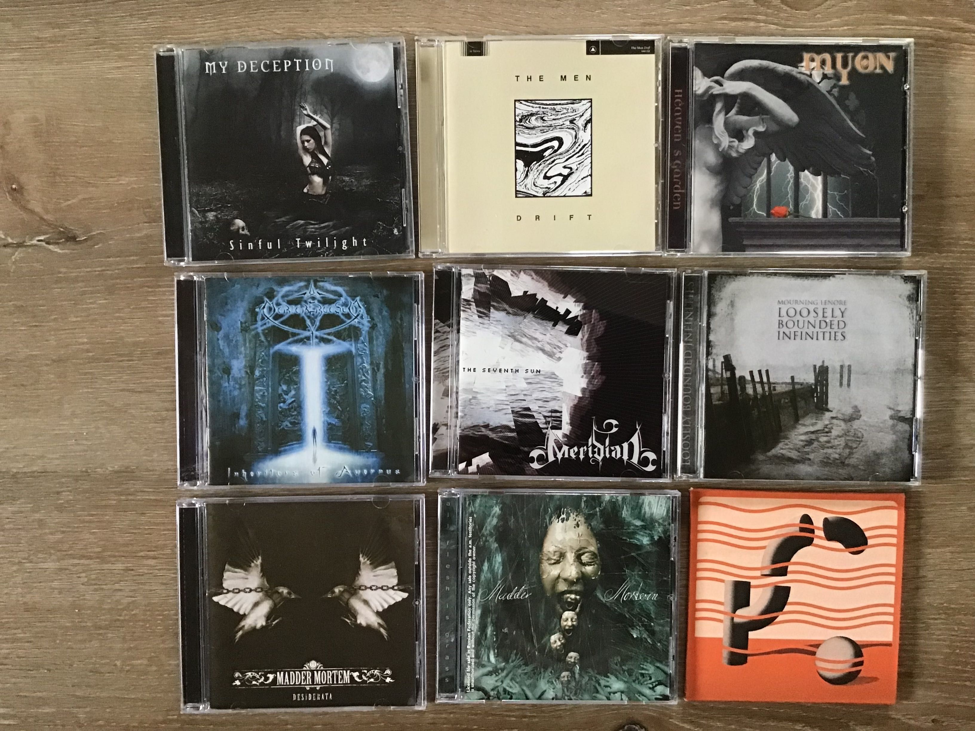 CDs metal , gótico, rock, letra L+ M Actualizada