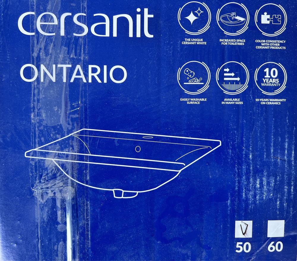 Раковина Cersanit Онтаріо ONTARIO NEW -50