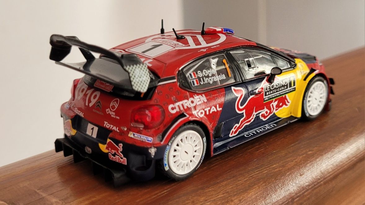 Citroen C3 WRC rajdowy model w skali 1:43