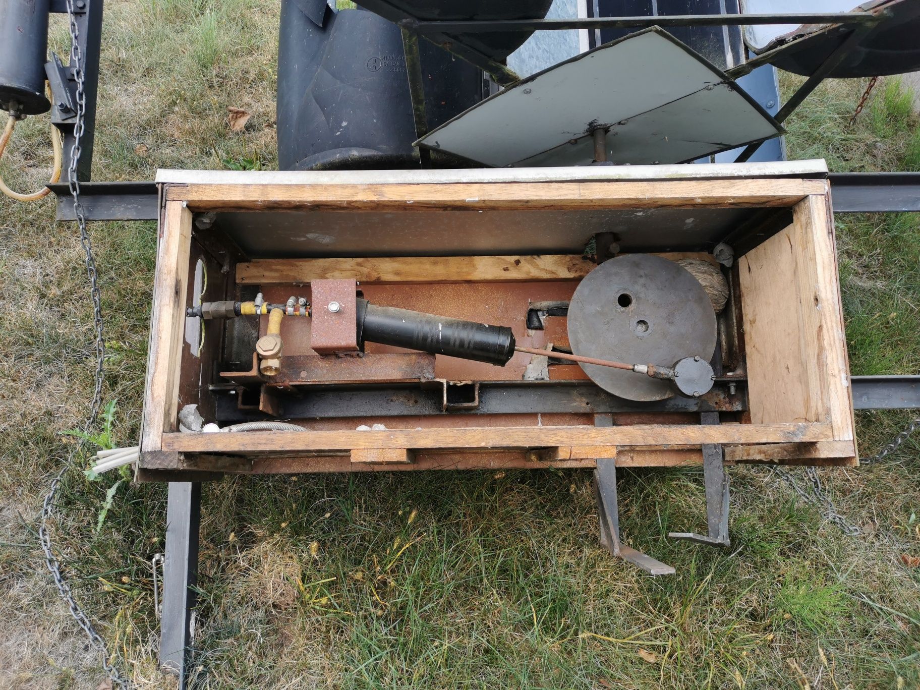 turbina wiatrowa wiatrak do napowietrzania stawu oczka wodnego