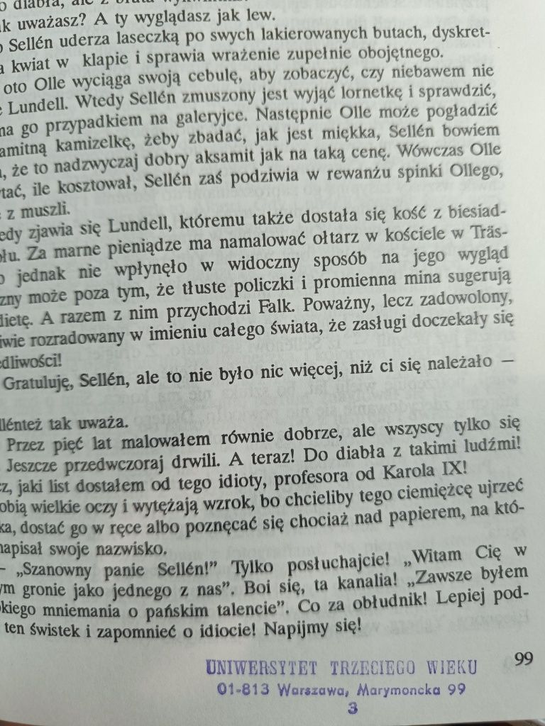 August Strindberg "Czerwony Pokój"