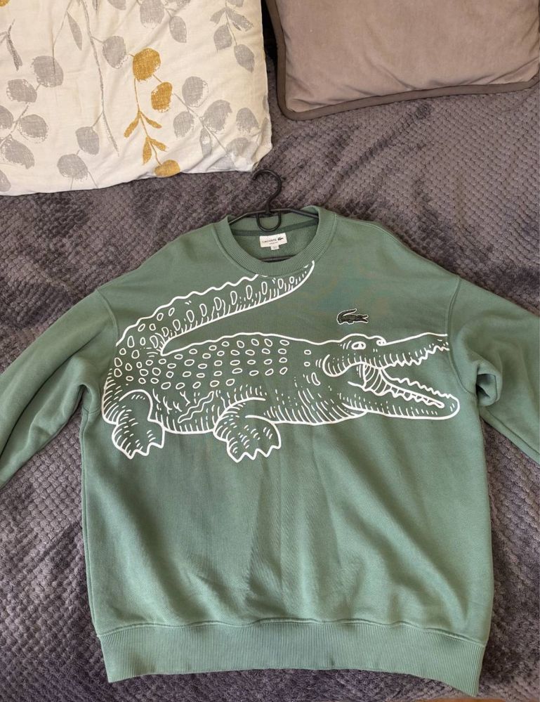 Молодьожний Світшот Lacoste, розмір L Лакоста кофта