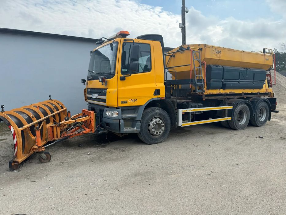 DAF cf  piaskarka, solarka