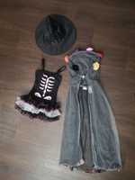 Карнавал маскарад костюм шляпа ведьма скелет колпак хелоуин 7 8 лет