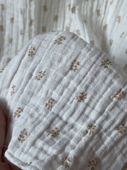 Максі мусліновий сарафан у квітковий принт муслін