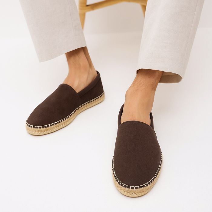 Massimo Dutti чоловічі сліпони еспадрильї із нубуку