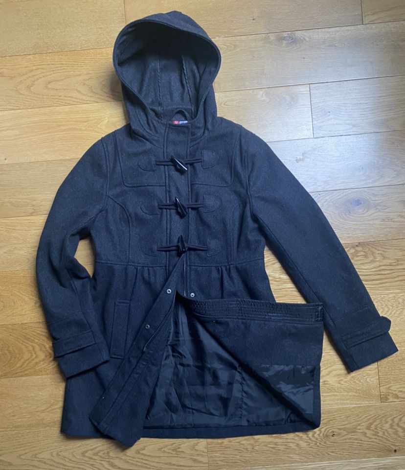 Płaszcz kurtka budrysówka z kapturem H&M Divided