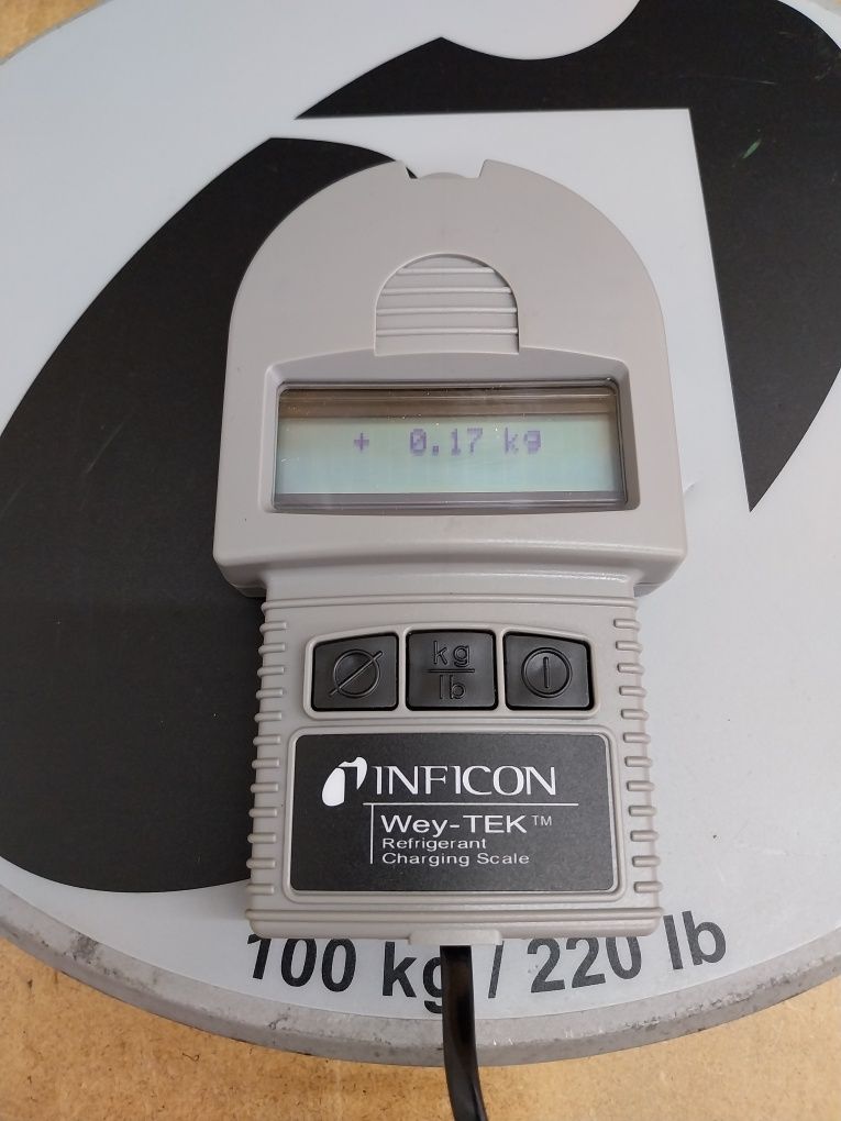 Inficon Wey-TEK Elektroniczna Waga Czynnika Chłodniczego