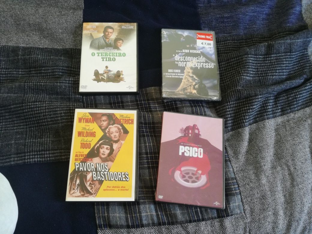 DVDs Alfred Hitchcock Kurosawa Mizoguchi