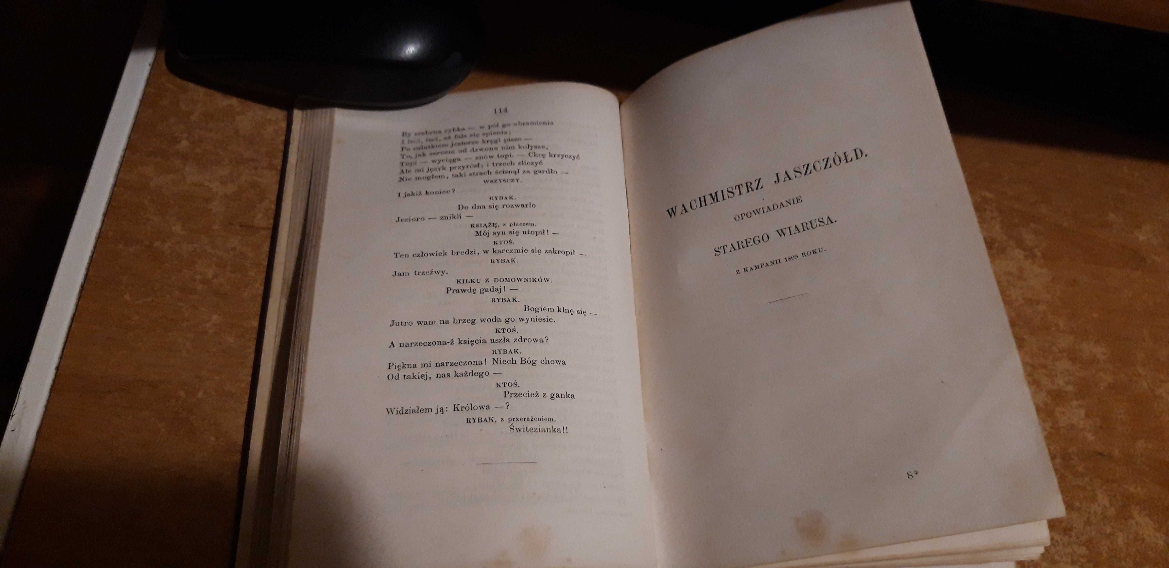 POEZYE  Lucyana  Siemieńskiego -Lipsk 1863, opr. wyd.