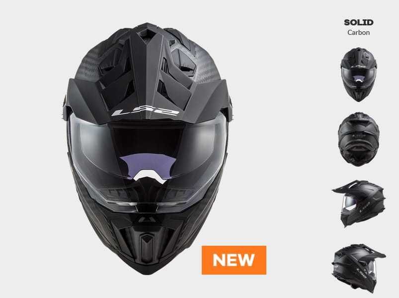 Мотошолом LS2 MX701 Carbon M мотошлем кросс ендуро квадро