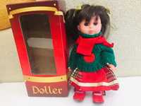 Новую в упаковке куклу DOLLER в свитерочке ,юбочке ,ботиночках  150 гр