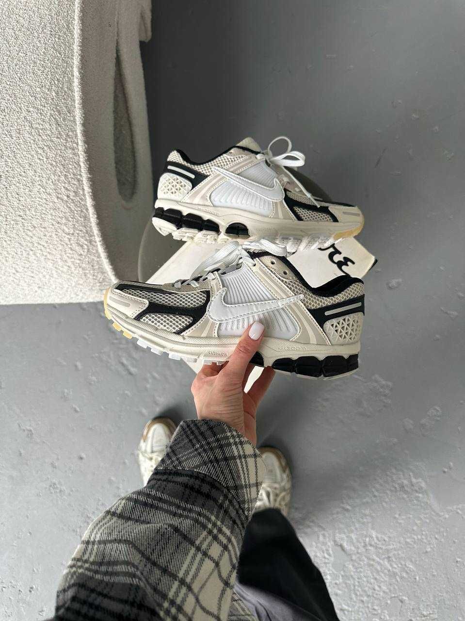 Кросівки Nike Zoom Vomero 5 Beige Black / кроси Найк Зум Вомеро 5 беж