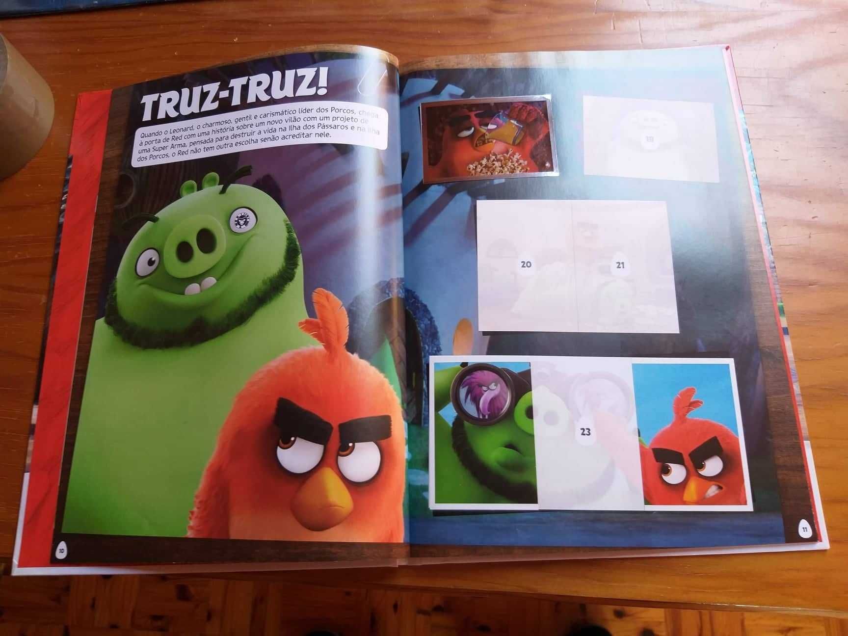 Álbum de cromos Angry Birds