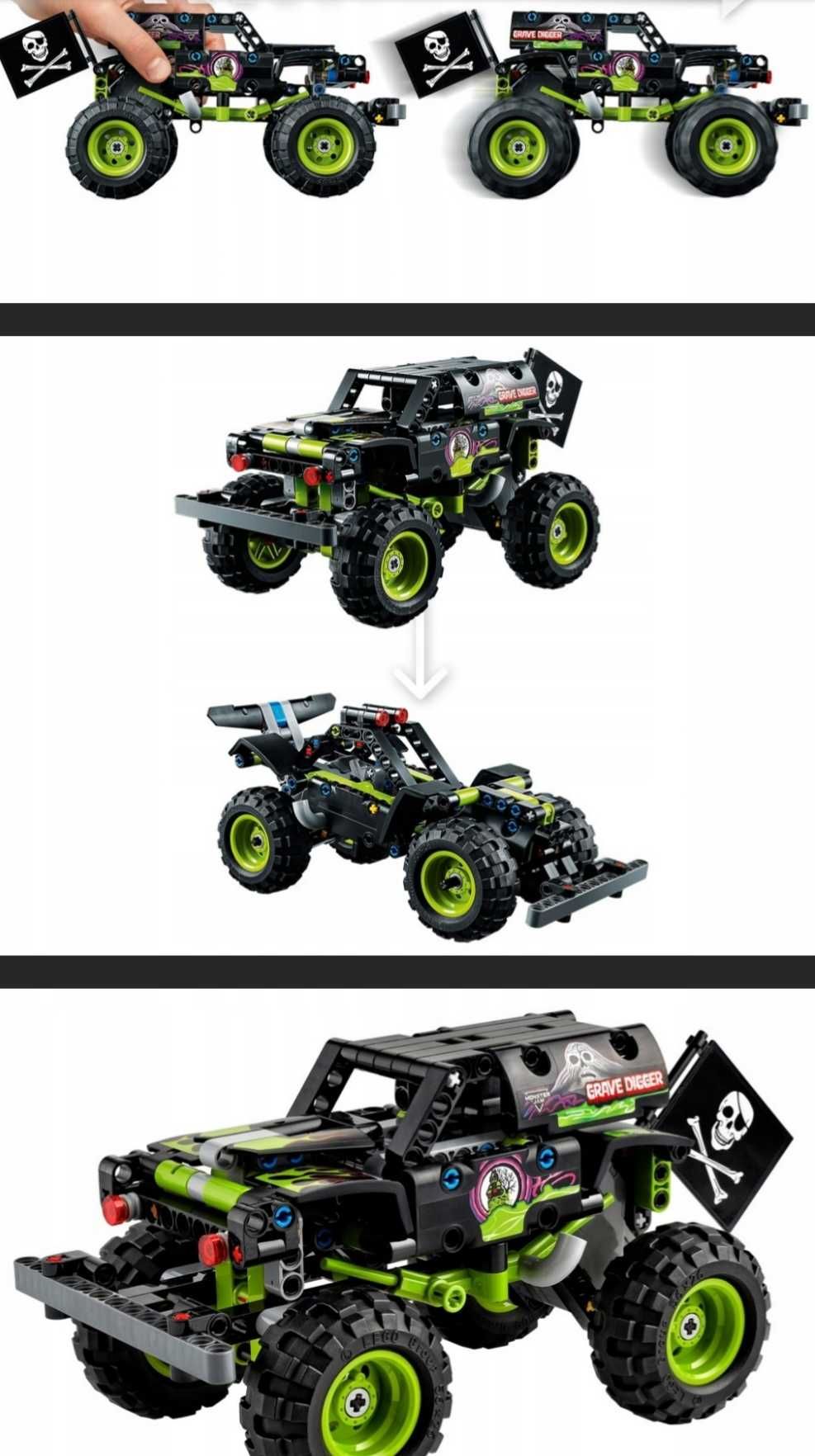 LEGO Technic 42118 Monster Jam Grave Digger