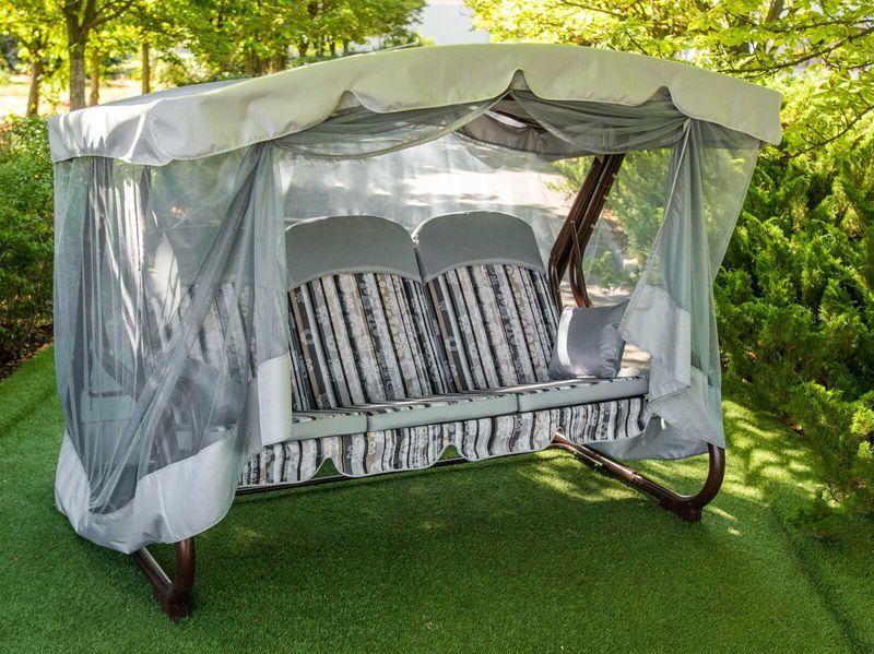 Садові Гойдалки Мілан Купити у виробника. Садова Качеля розкладна