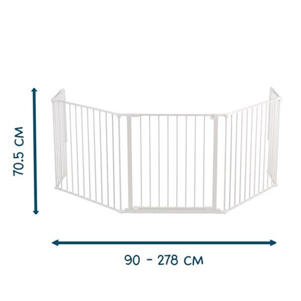 Barierka ochronna/osłona kominka Baby Dan Flex XL