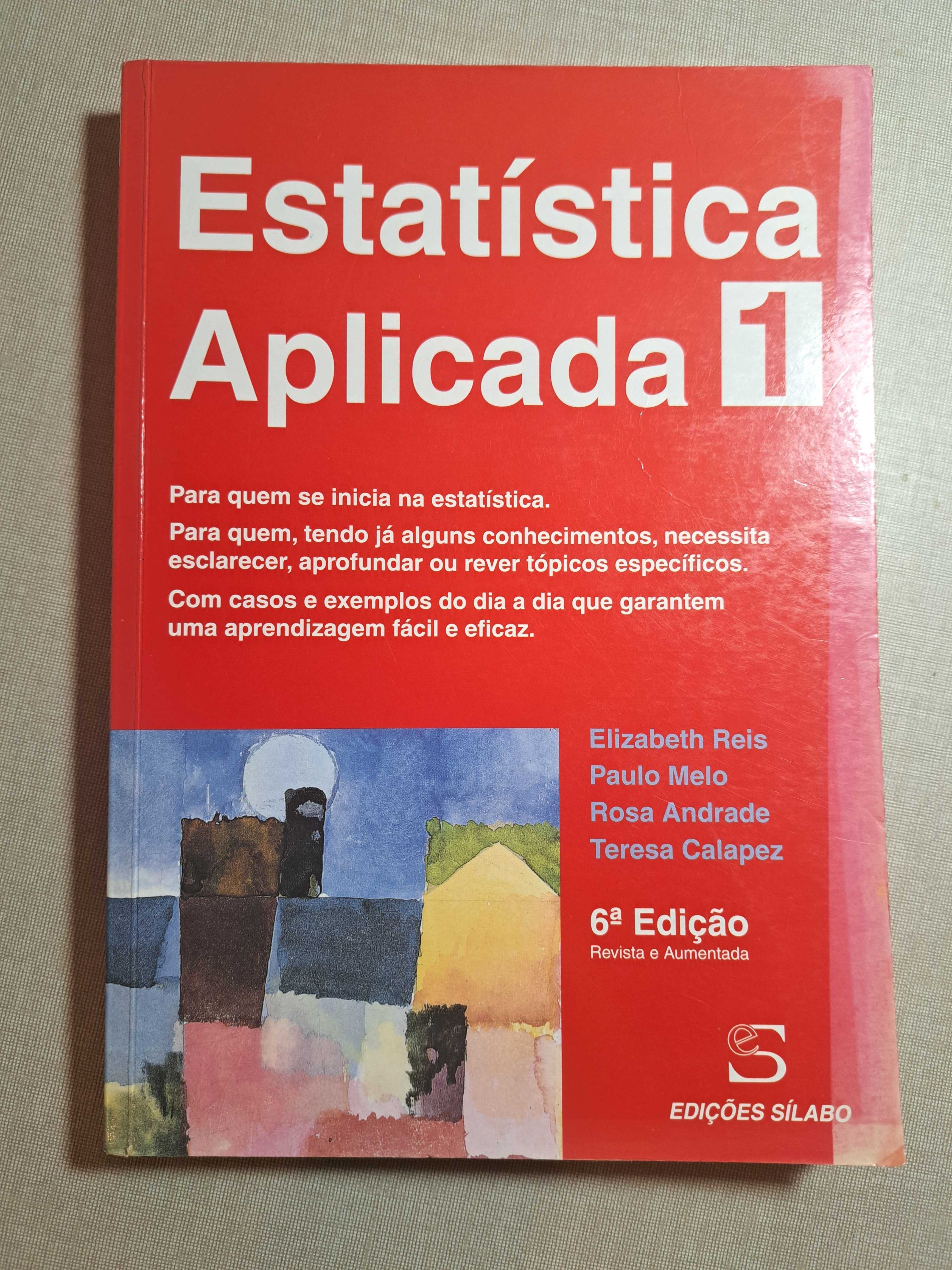 Livro 1 Estatística Aplicada – Como Novo – Envio Rápido!
