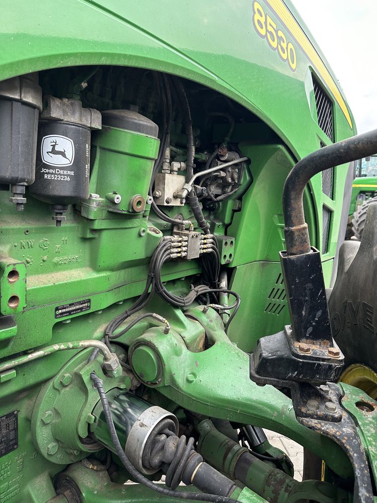 John deere 8530 z tuzem 2009 centralne smarowanie