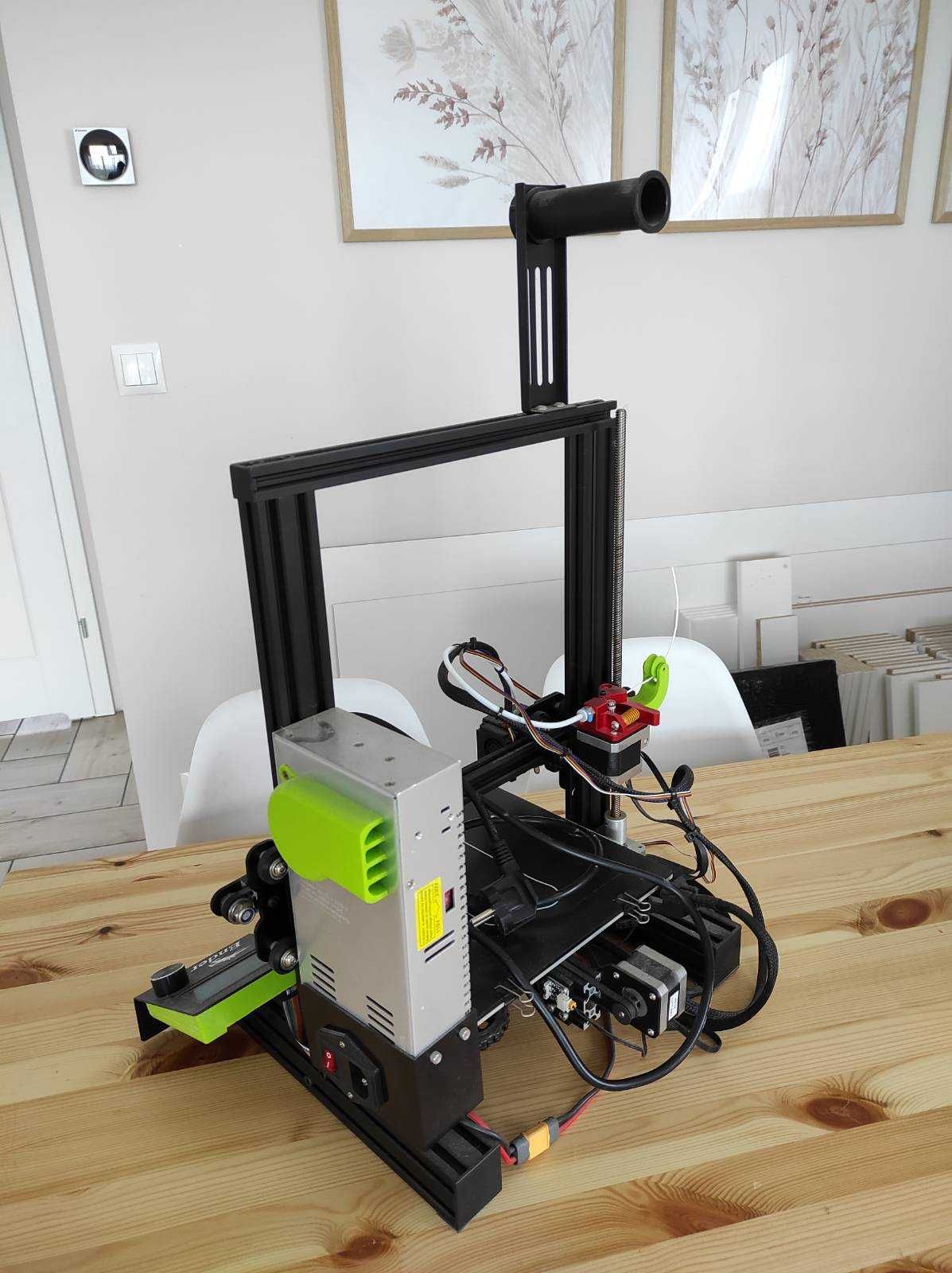Ender 3, BLTouch, cicha płyta, nowy ekstruder