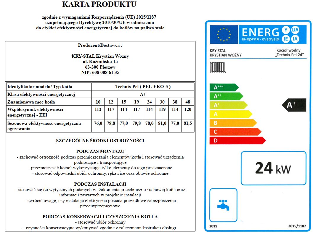 Kocioł piec CO z podajnikiem Technix SV200 na pellet 24KW 220m2 5KLASA